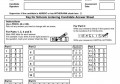 2020年新版KET青少版答题卡完整样式解析
